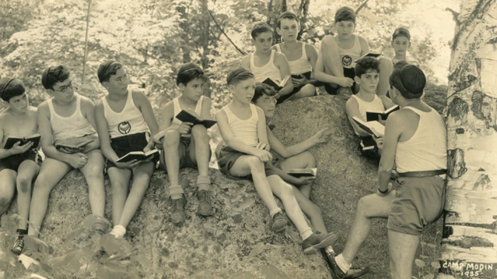 Camp Modin Boys’ side, circa the 1930s. Credit: Courtesy.