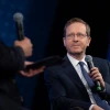 Israeli President Isaac Herzog at the AJC Global Forum, June 11, 2023. Photo by Yair Meyuhas/AJC.
