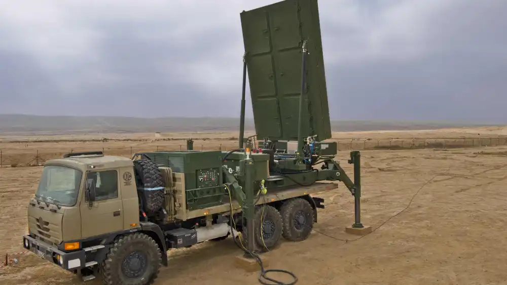 Elta System's MMR radar system, which is taking part in a tender for the U.S. Army. Credit: Elta.