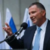 MK Yuli Edelstein attends a ceremony in Jerusalem for his successor as Israel's health minister, July 13, 2021. Credit: Flash90.