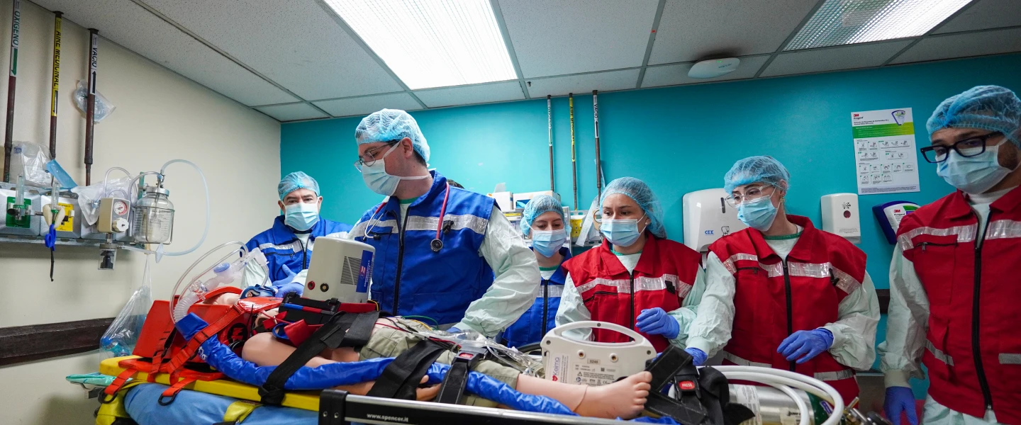 An Israeli medical team from the Rambam Health Care Campus trains Costa Rican medical staff in San Jose, February 2026. Credit: Genesis Prize Foundation.