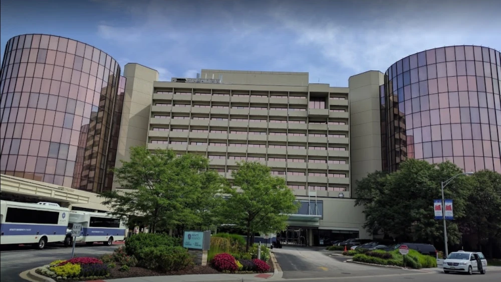 Hyatt Regency O’Hare in Chicago. Credit: Google Maps.