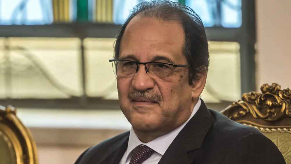 Egypt's intelligence chief Abbas Kamel on Jan. 20, 2018. Photo by Khaled Desouki/AFP via Getty Images.