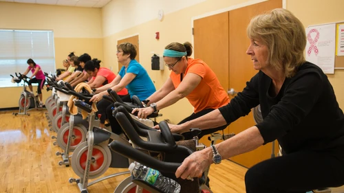 The fitness center at the Rosen JCC in Orlando, Fla. Credit: ©Cyndy Phillips, Attribution-ShareAlike 3.0 Unported License | Rosen JCC, Orlando FL.