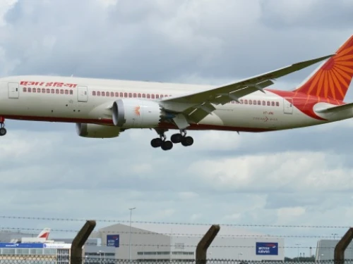 An Air India Boeing 787. Photo by Alan Wilson via Wikimedia Commons.