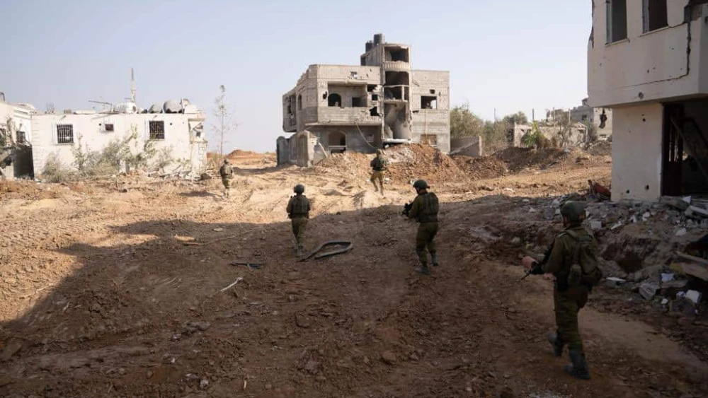 Israeli forces conducting ground operations in the Gaza Strip, Nov. 5, 2023. Credit: IDF.