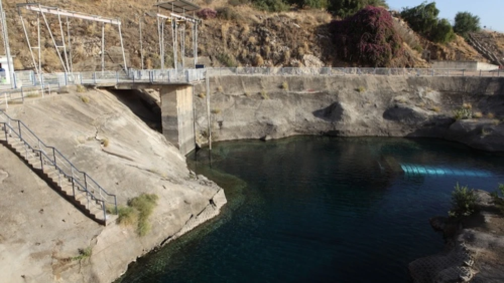 The Sapir Pumping Station of Mekorot, Israel's national water company, near the Kinneret in northern Israel. Credit: Yaakov Naumi/Flash90.