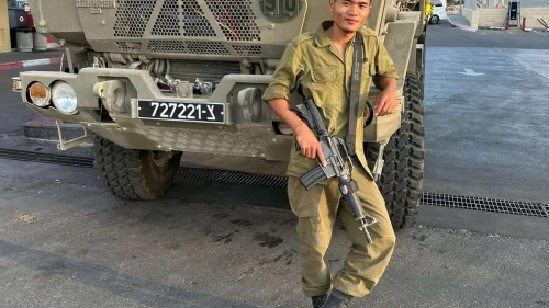 Staff Sgt. Gershon Menashe. Credit: Courtesy of Shavei Israel.