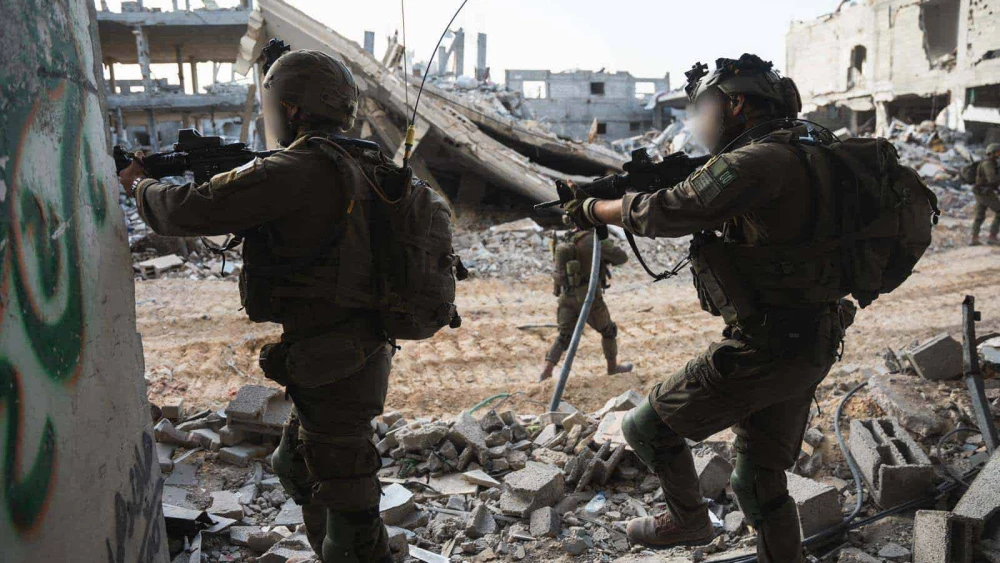 Israel Defense Forces activity in the Gaza Strip, April 2, 2024. Credit: IDF.