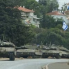 Israeli tanks in Metula, near the border with Lebanon, Oct. 11, 2023. Photo by Tomer Neuberg/Flash90.