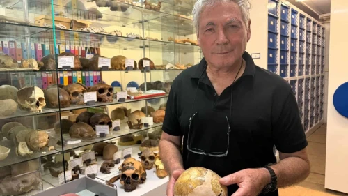 Tel Aviv University's Prof. Israel Hershkovitz Creddit: TAU