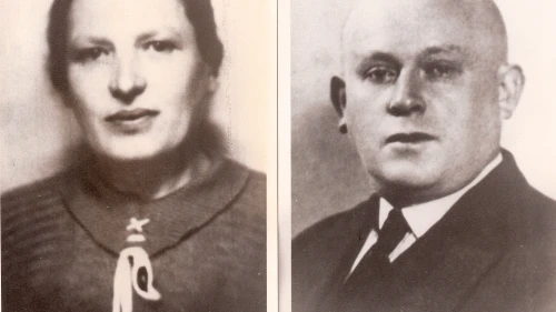 Ida and Avraham Ehrenreich. Sent on transport #31 from Drancy to Auschwitz on Sept. 11, 1942. Credit: Courtesy.