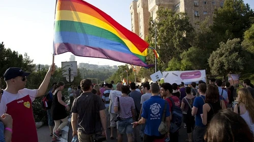 The 2010 Jerusalem Gay Pride Parade. Photo by Guy Yitzhaki.