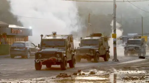 An Israeli counter-terror raid in the Nur Shams refugee camp, east of Tulkarm, July 24, 2023. Photo by Nasser Ishtayeh/Flash90.