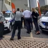 Chinese-manufactured MG SZ vehicles are seen outside the IDF's Kirya headquarters in 2021. Credit: IDF Spokesperson's Unit.