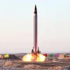 An Iranian ballistic-missile test in October 2015. Credit: Mohammad Agah via Wikimedia Commons.