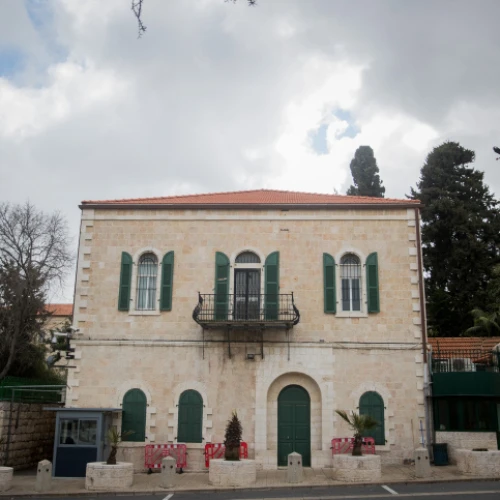 The U.S. Consulate on Agron Street in Central Jerusalem on March 4, 2019. Photo by Yonatan Sindel/Flash90.