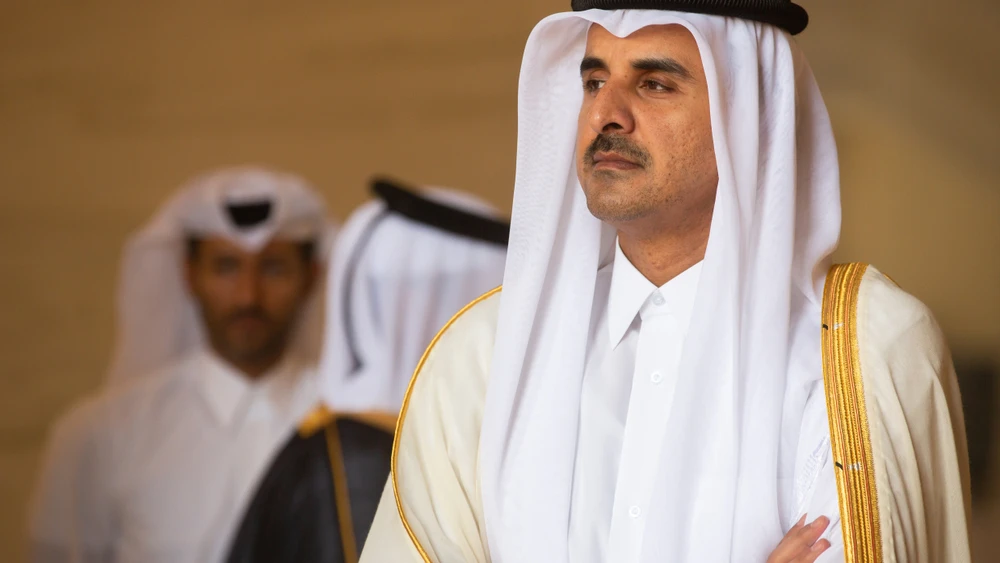 Emir of Qatar Sheikh Tamim bin Hamad Al Thani. Credit: Drop of Light/Shutterstock.