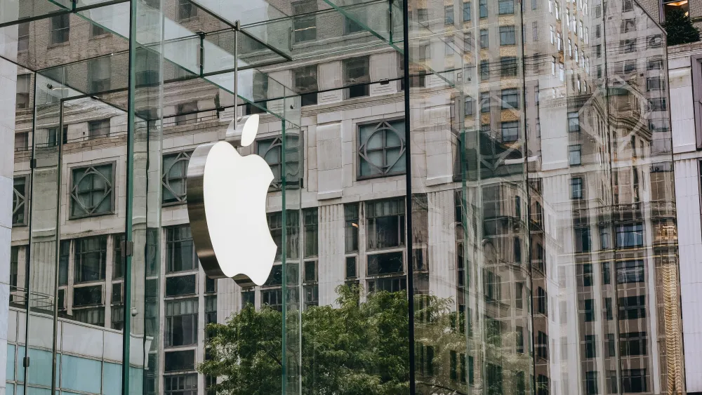 The exterior of an Apple store in New York City. Credit: Tim Gouw/Pexels.