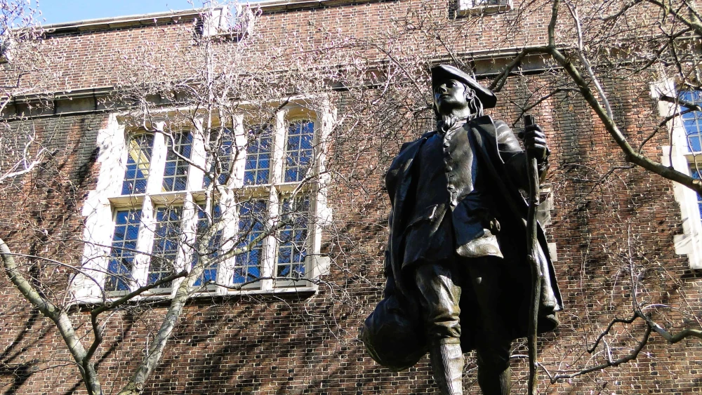Benjamin Franklin Statue at University of Pennsylvania