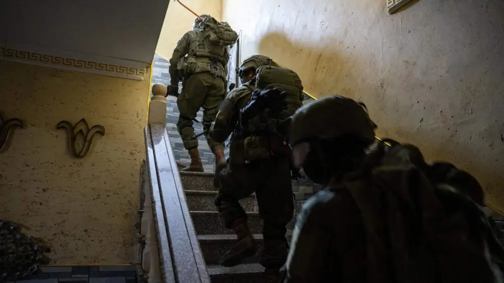 Israel Defense Forces troops operate in Judea and Samaria, April 21, 2025. Credit: IDF.