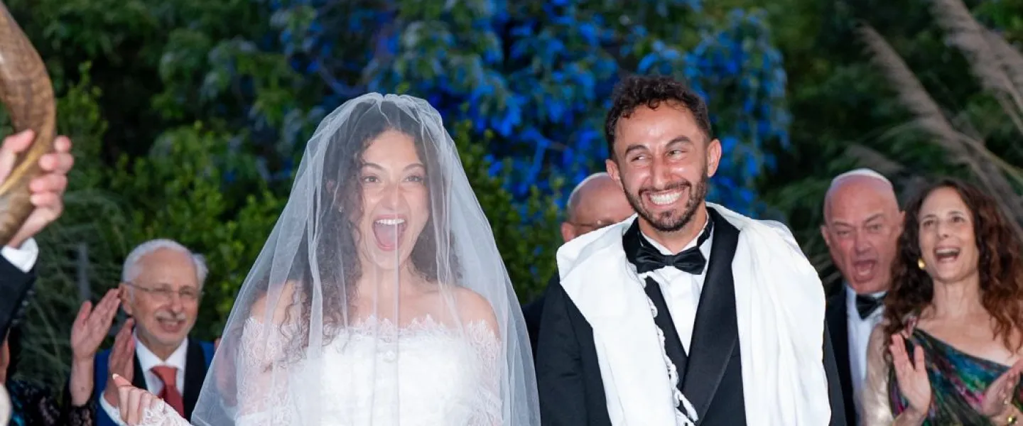 Sophie Lichtman and Tal Harris get married in Israel, June 2026. Credit: Galileo Photography.