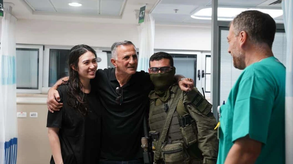 Rescued Israeli hostage Noa Argamani