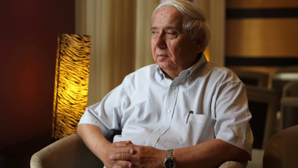 Eitan Haber, Israeli journalist, publicist and close associate of the late Israeli Prime Minister Yitzhak Rabin, June 9, 2013. Photo by Yaakov Naumi/Flash90.