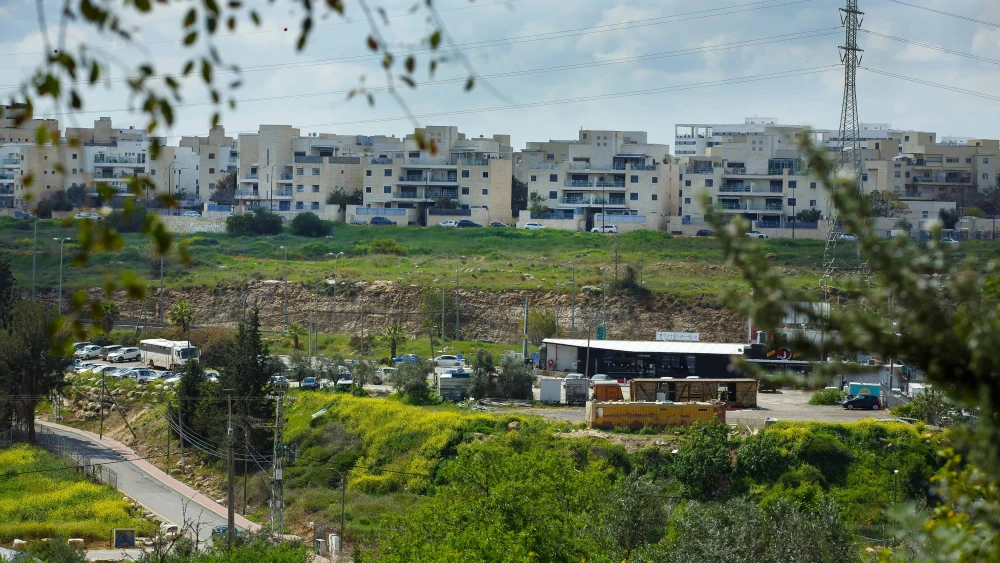 View of the central Israeli city of Modi'in. March 09, 2023. Photo by Moshe Shai/FLASH90.