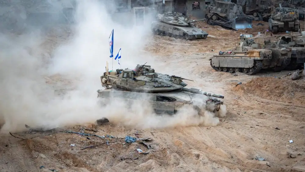 Israeli troops operate against Hamas terrorists in the Gaza Strip. Credit: Israel Defense Forces.