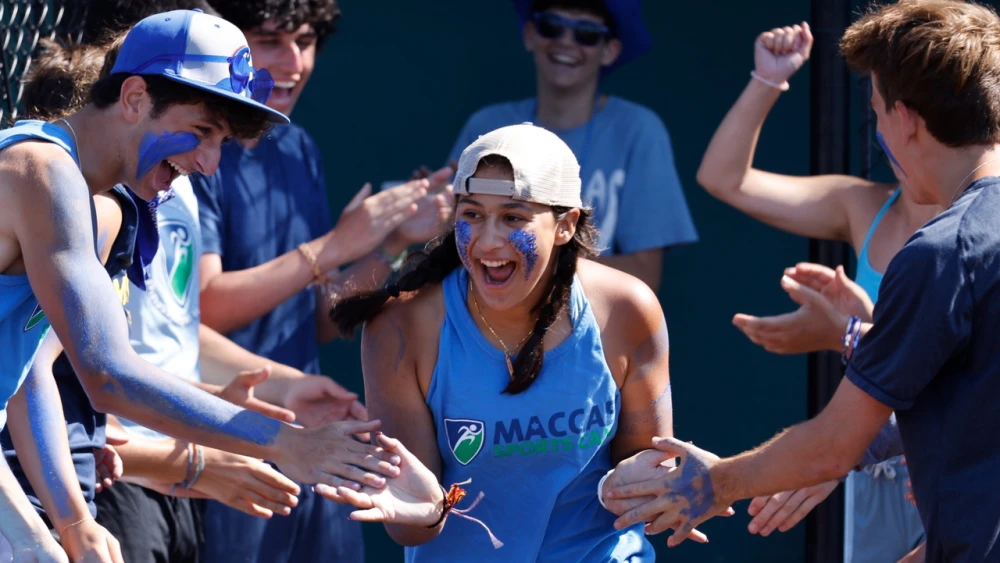 Young people enjoy an activity at JCC Maccabi Sports Camp. Photo by PashaToub.