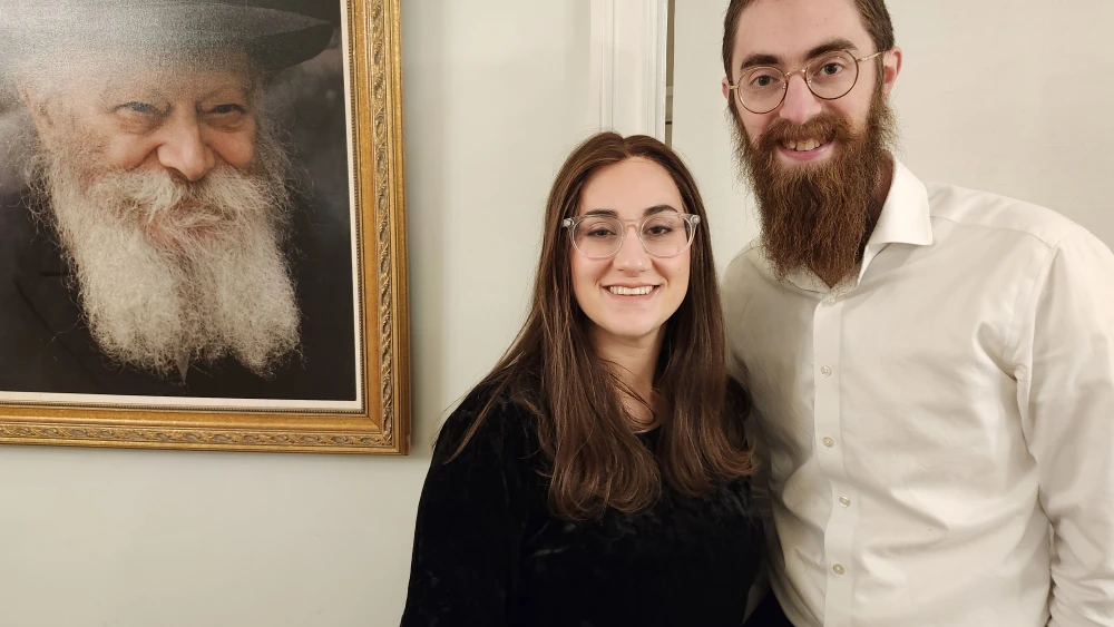 Rabbi Avraham and Mushky Feldman