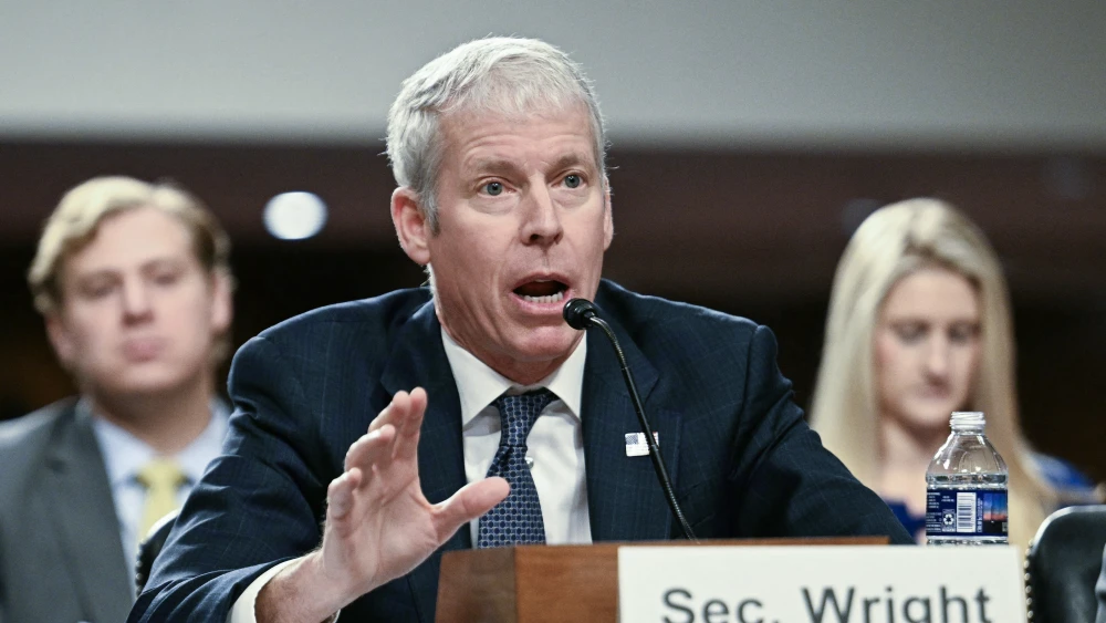 U.S. Energy Secretary Chris Wright testifies before a Senate Committee on Armed Services Committee hearing to examine the 2027 budget for the Department of Energy and National Nuclear Security Administration on Capitol Hill in Washington, DC, on May 13, 2026. Photo by Jim Watson / AFP via Getty Images.