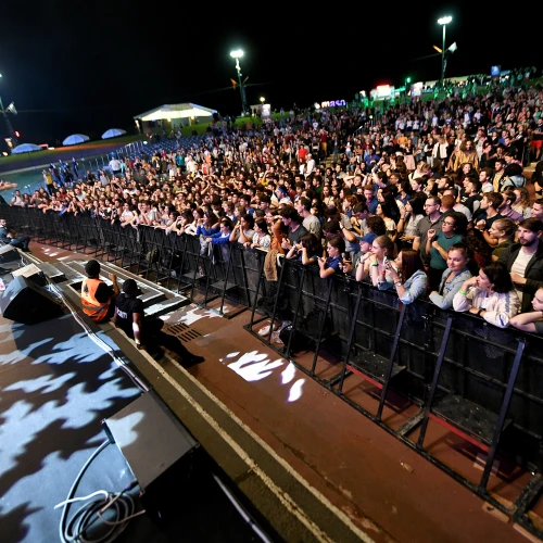 Some 2,500 Masa fellows, alumni and professionals from 40 countries gathered at Ra’anana Park Amphitheater in Israel to celebrate the launch of the 2019-20 programming year. Photo by Ran Biran.