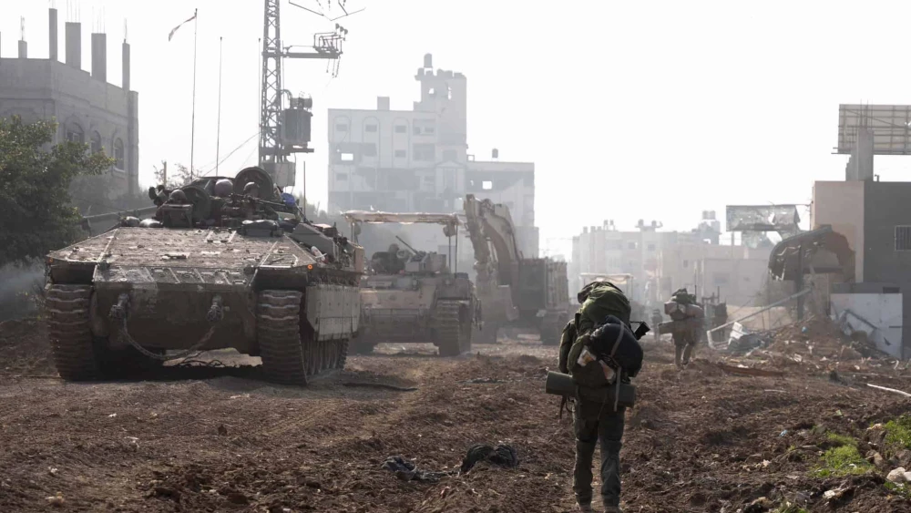 IDF soldiers operating in the Gaza Strip, Jan. 19, 2024. Credit: IDF.
