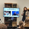 Former Member of Knesset Gadeer Kamal-Mreeh speaks at UMD Hillel on Oct. 25
