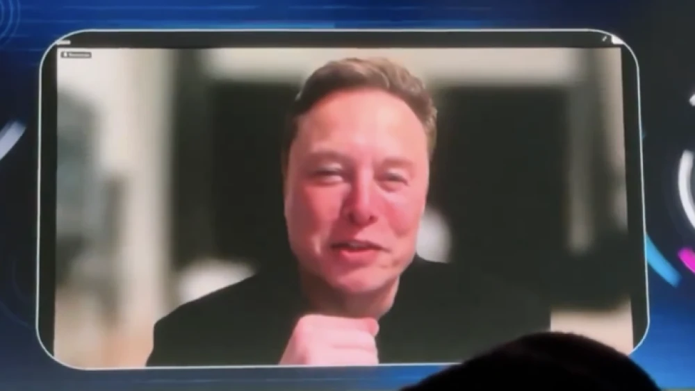 Billionaire entrepreneur Elon Musk addresses the Samson International Smart Mobility Summit in Tel Aviv, May 18, 2026. Source: Screenshot.