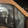 The damaged IDF ambulance after the shooting on May 29, 2023 on Route 60 adjacent to Kiryat Arba. Source: Twitter