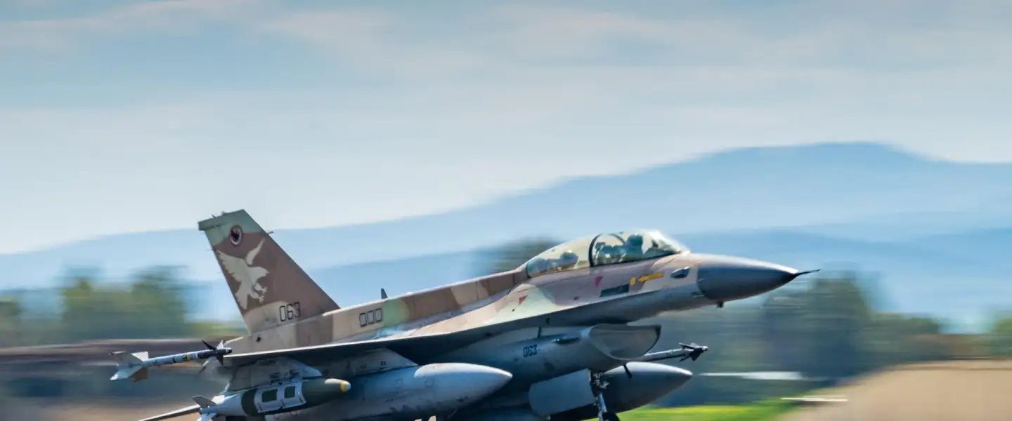 An Israeli Air Force F-16I “Sufa” fighter jet takes off during “Operation Roaring Lion” against the Iranian regime and its regional terrorist proxies. Credit: Israeli Air Force.