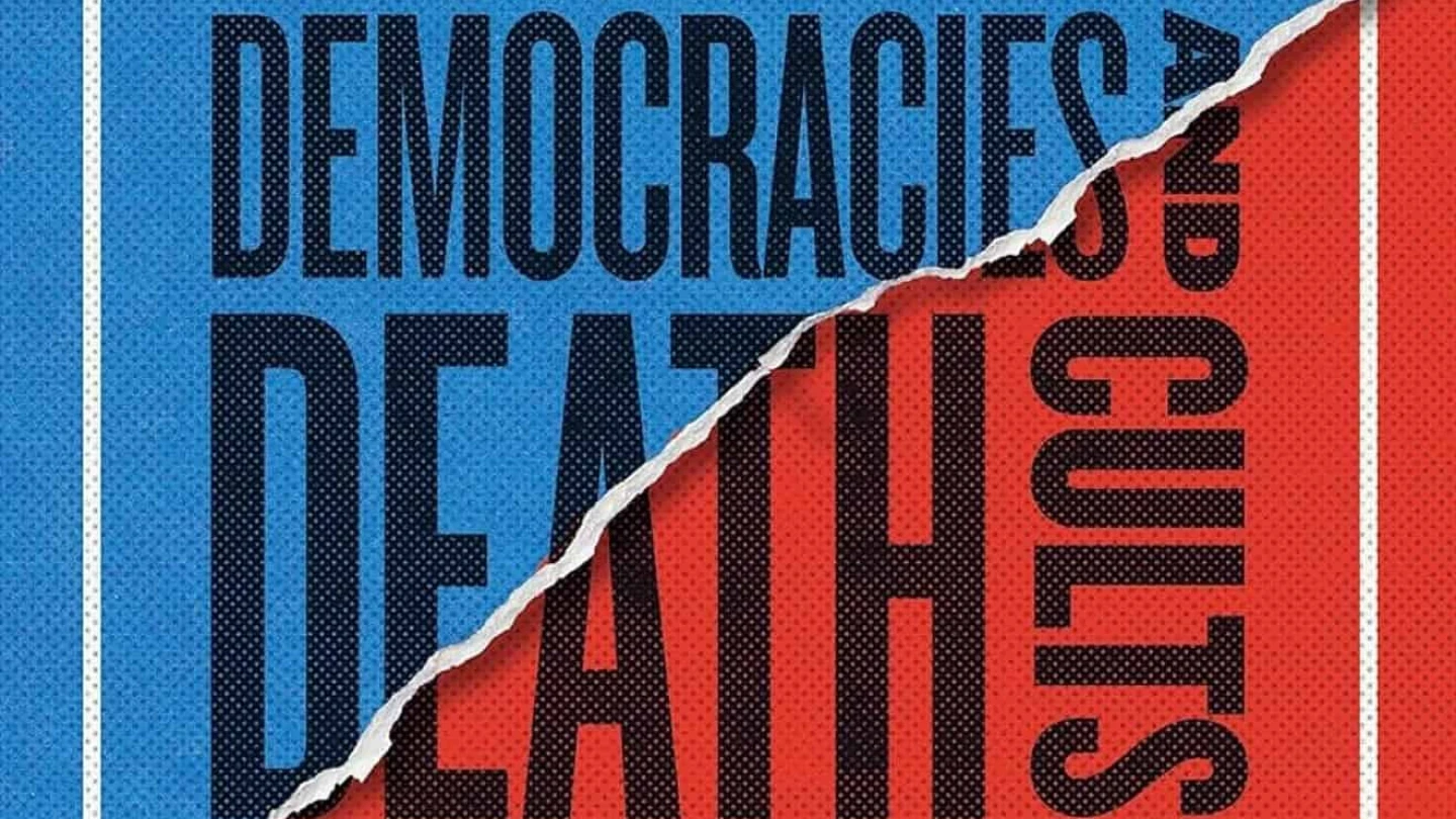 Detail from the cover of "On Democracies and Death Cults: Israel and the Future of Civilization," by Douglas Murray.