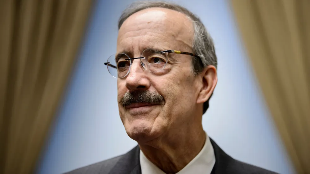 Ranking member of the House Foreign Relations Committee Rep. Eliot Engel (D-N.Y.), who is a leading candidate to take over the panel, poses for a portrait in his office on Capitol Hill in Washington, D.C., on Nov. 15, 2018. Photo by Brendan Smialowski/AFP via Getty Images.