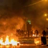 Israeli police clash with rioters in Ramle, amid violent unrest in Jerusalem, May 10, 2021. Photo by Yossi Aloni/Flash90.