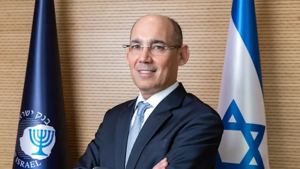 Bank of Israel Gov. Amir Yaron. Credit: Bank of Israel spokesperson.