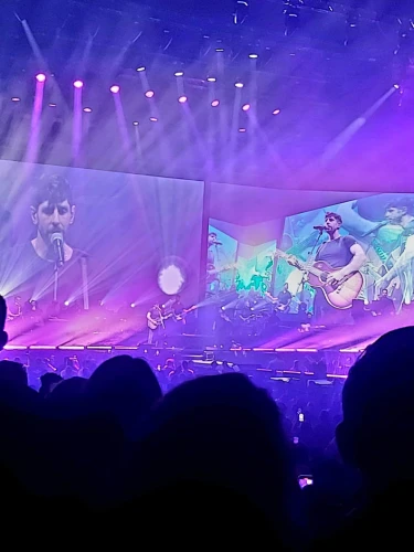 Idan Amedi performs at Jerusalem's Pais Arena, Feb. 19, 2025. Credit: OneFamily.