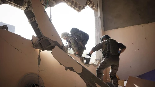 Israel Defense Forces soldiers operate in the Gaza Strip, Jan. 9, 2024. Credit: IDF.