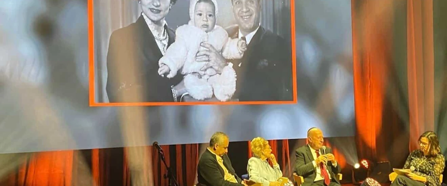 (From left): Dr. Edy Cohen, Levana Zamir, Edwin Shuker and moderator Tamar Morad discuss Jewish refugees from Arab countries at the National Library of Israel, Nov. 30, 2025. Credit: NLI.