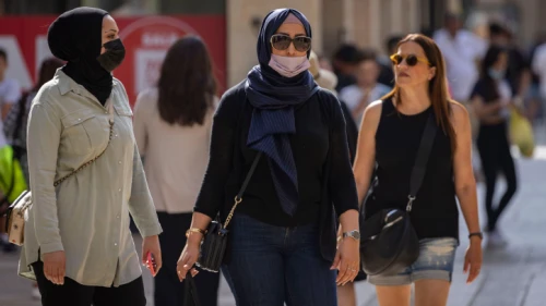 The Mamilla Mall in Jerusalem, July 19, 2021. Photo by Olivier Fitoussi/Flash90.