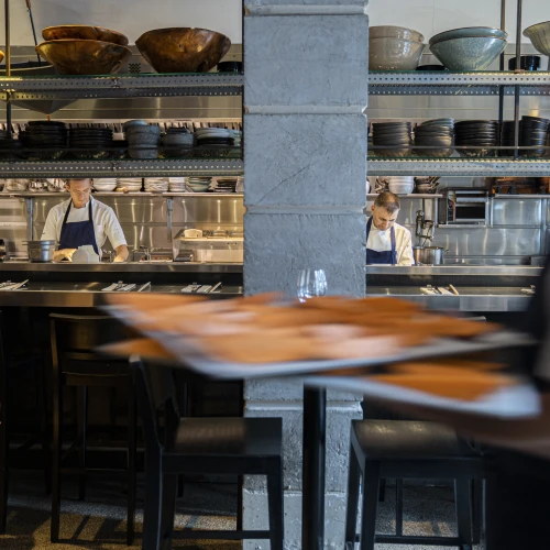 Ruti Broudo's Disco Tokyo restaurant in Tel Aviv. Photo by Rachael Workman/Xhibition.