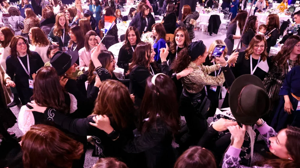 This year's Kinus HaShluchos banquet in New Jersey. Credit: Chabad-Lubavitch.