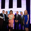 Daystar Television Network co-founder Joni Lamb receives the Israel Allies Foundation annual award in Dallas, Sept. 12, 2024. Credit: Courtesy of the Israel Allies Foundation.
